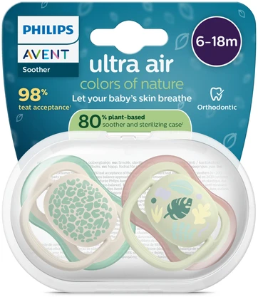 „Philips Avent“ čiulptukas „Ultra Air“, 6–18 mėn., smėlio spalvos