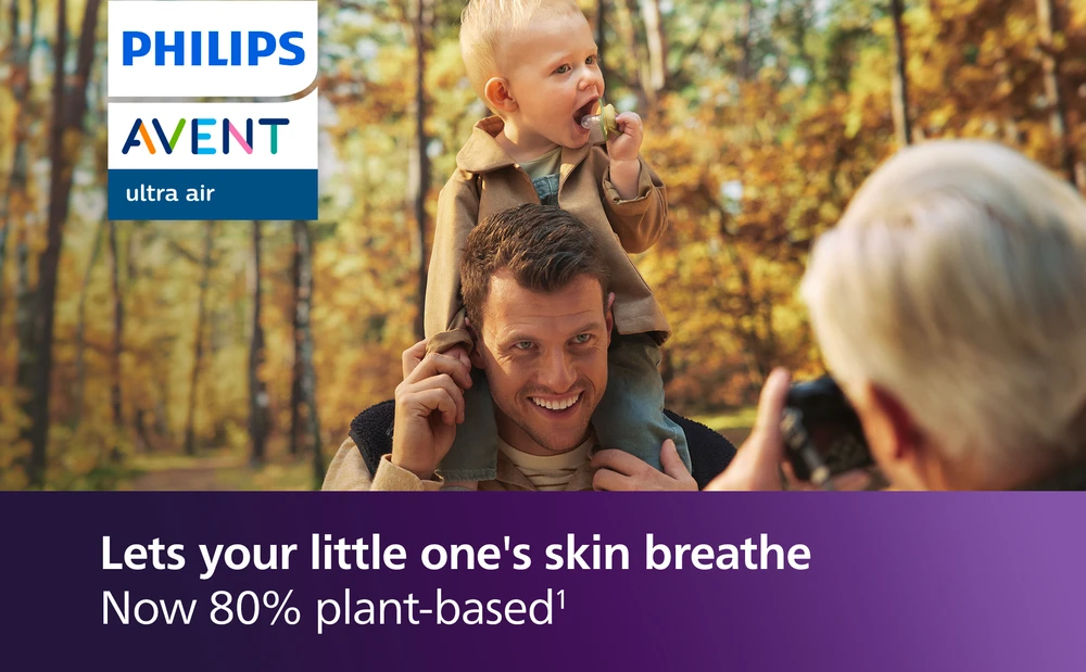 „Philips Avent“ čiulptukas „Ultra Air“, 6–18 mėn., geltonas/mėlynas