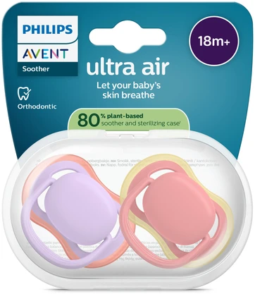„Philips Avent“ čiulptukas „Ultra Air“, nuo 18 mėn., oranžinis / rožinis