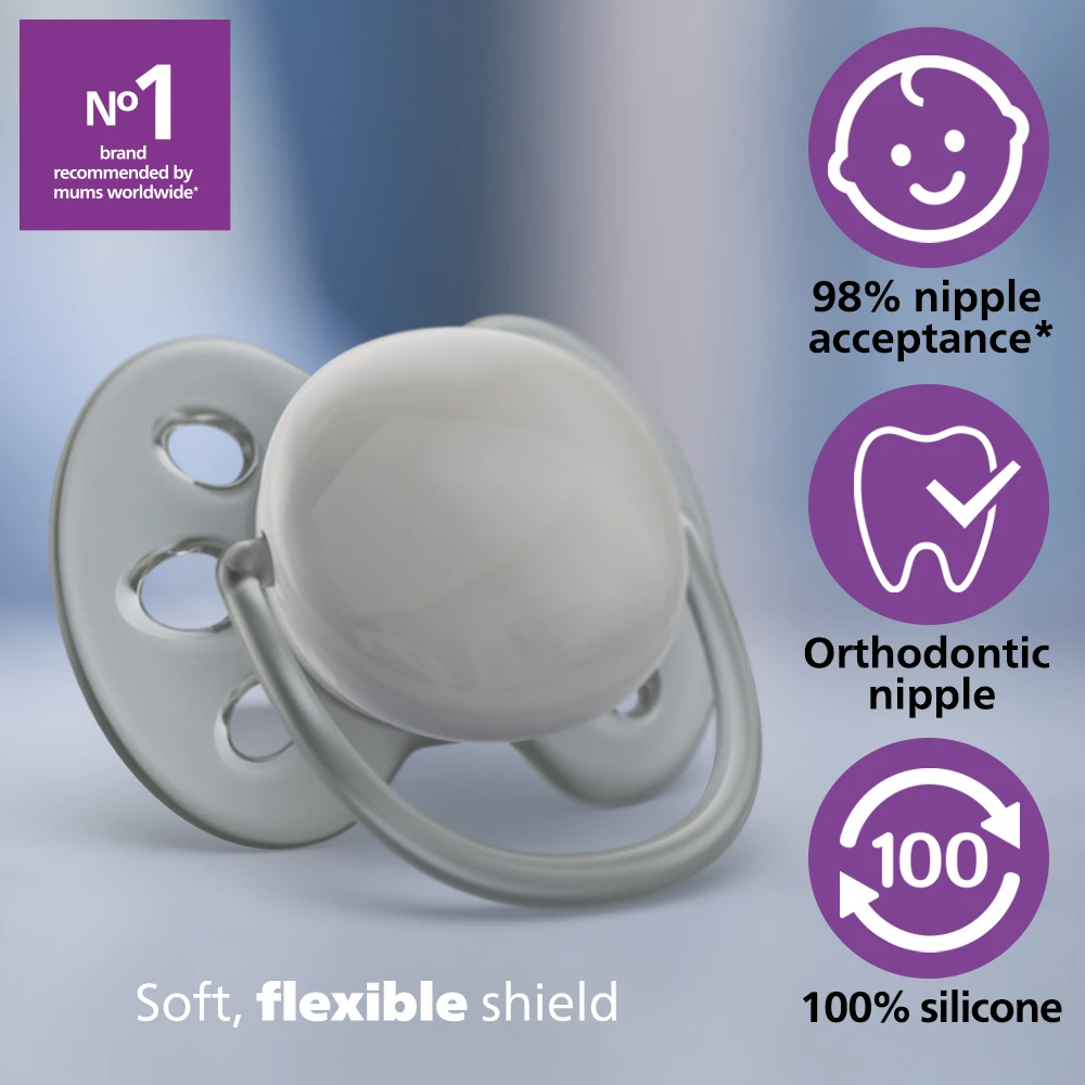 PHILIPS AVENT BUTELIUKŲ RINKINYS NAUJAGIMIUI NATURAL RESPONSE SCD838/13, Baltas