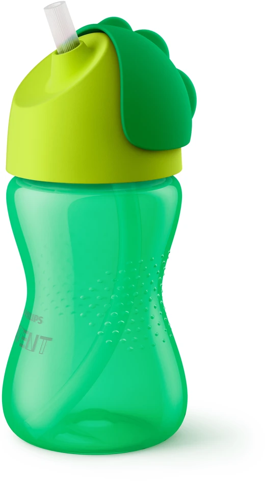 „Philips Avent“ – šiaudelių puodeliai, lankstus šiaudelių puodelis, 300 ml / 10 uncijų, 12 mėn.+, 1 pakuotė