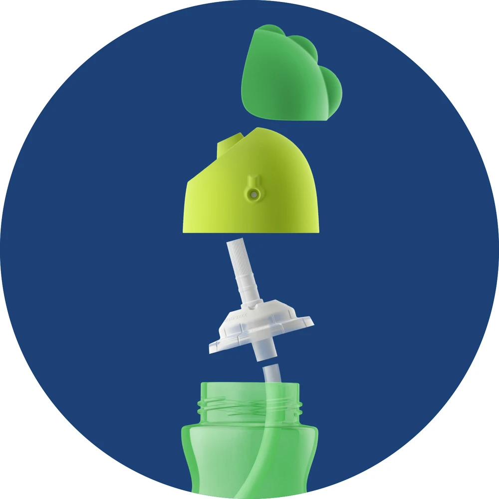 „Philips Avent“ – šiaudelių puodeliai, lankstus šiaudelių puodelis, 300 ml / 10 uncijų, 12 mėn.+, 1 pakuotė