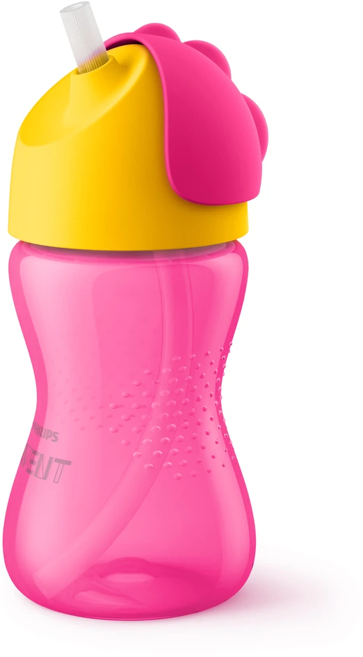 PHILIPS AVENT GERTUVĖ SU ŠIAUDELIU, 12 MĖN+, 300 ML, SCF798, Rožinis