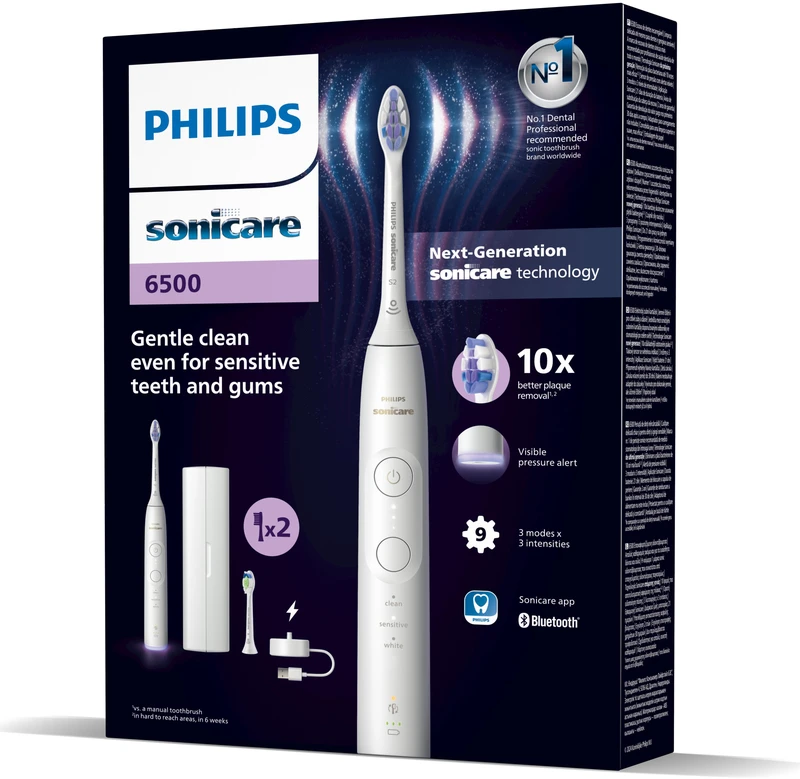 Elektrinis dantų šepetėlis Philips Sonicare Series 6500 HX7410/02