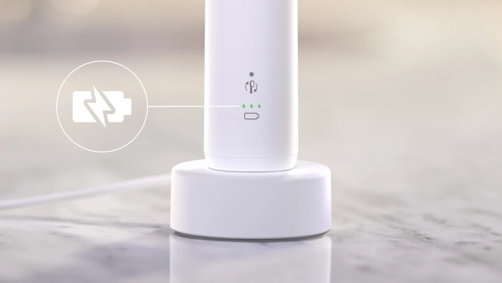 Elektrinis dantų šepetėlis Philips Sonicare Series 5300 HX7108/01, Baltas