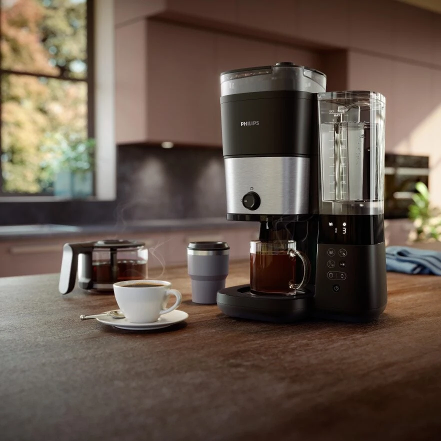 PHILIPS ALL-IN-ONE Kavos aparatas & MILL