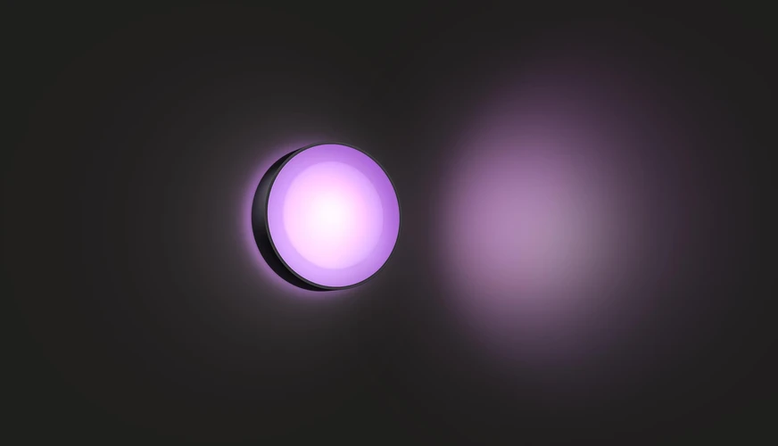 Philips Hue Sieninis lauko šviestuvas Daylo (Baltas ir spalvotas)