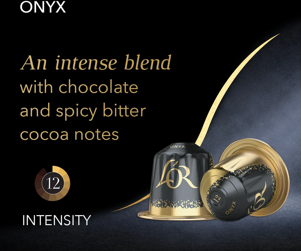 Philips Lorsenseo L'OR kapsulės - Espresso Onyx - Kavos kapsulės - 10 vnt.