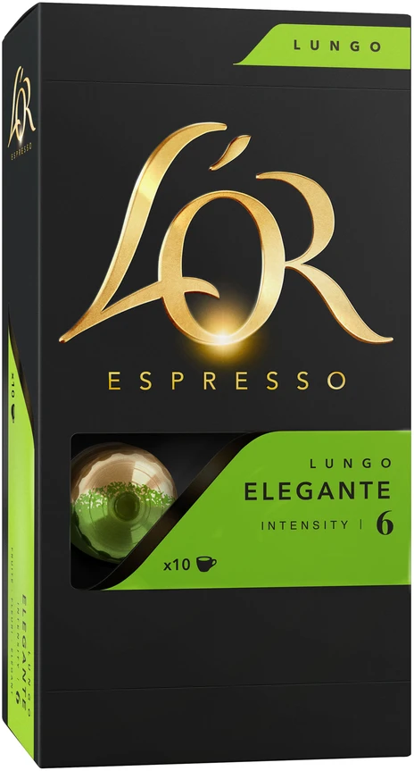 Philips Lorsenseo L'OR kapsulės - Lungo Elegante - kavos kapsulės - 10 vnt.