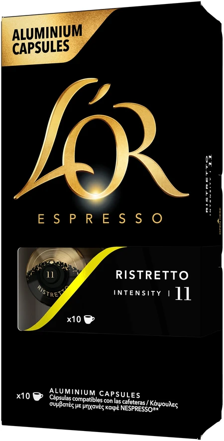 Philips Lorsenseo L'OR kapsulės - Ristretto kavos kapsulės - 10 vnt.