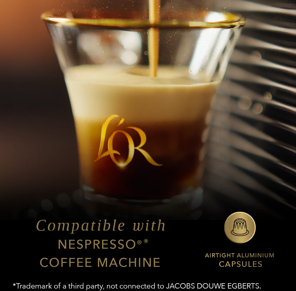 Philips Lorsenseo L'OR kapsulės - Ristretto Decaffeinato - Kavos kapsulės - 10 vnt.