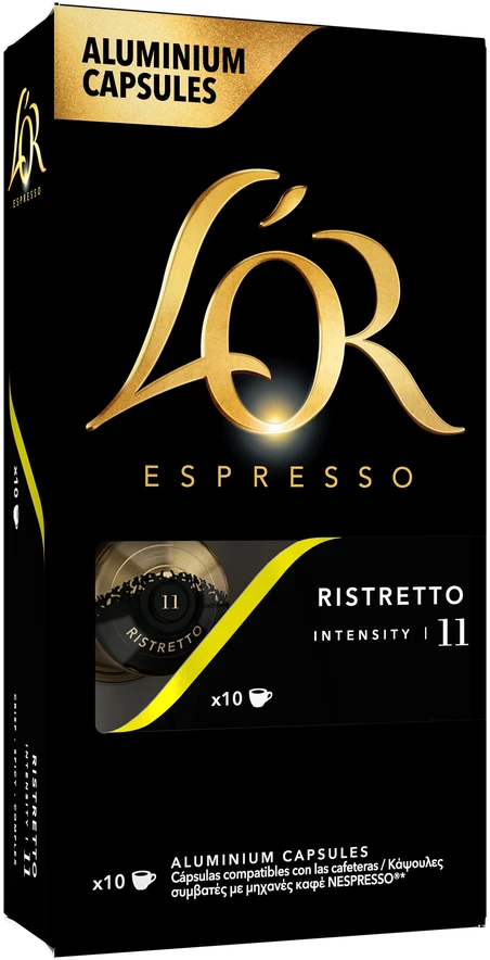 Philips Lorsenseo L'OR kapsulės - Ristretto kavos kapsulės - 10 vnt.