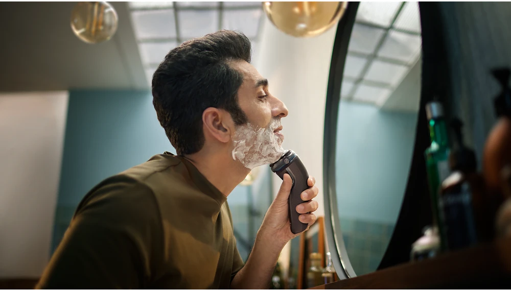 Philips Shaver 3000 Series Drėgnojo ir sausojo skutimo elektrinė barzdaskutė S3343/13