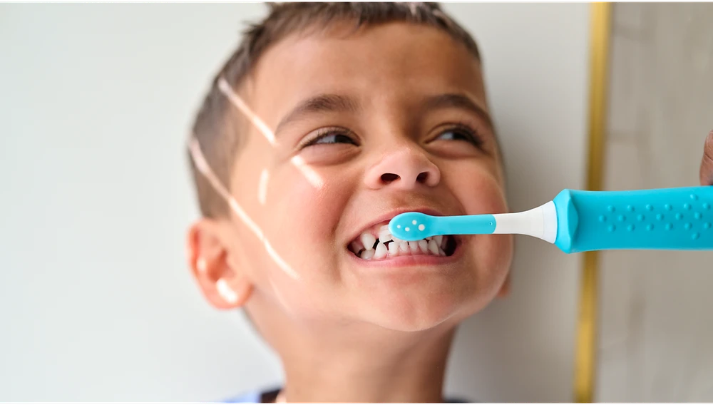 Philips Sonicare For Kids 4 dalių šepetėlių galvučių pakuotė HX6034/90