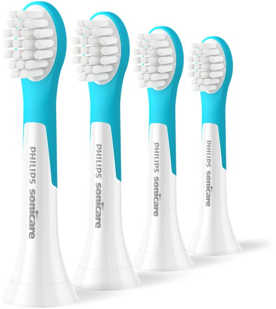 Philips Sonicare For Kids 4 dalių šepetėlių galvučių pakuotė HX6034/90
