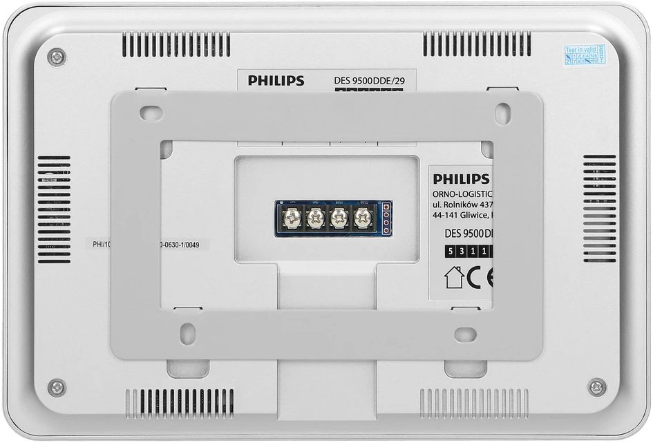 Orno „Philips WelcomeEye AddComfort“ monitorius, skirtas išplėsti „WelcomeEye Comfort“ seriją, 7 colių ekranas, vartų valdymas, domofonas