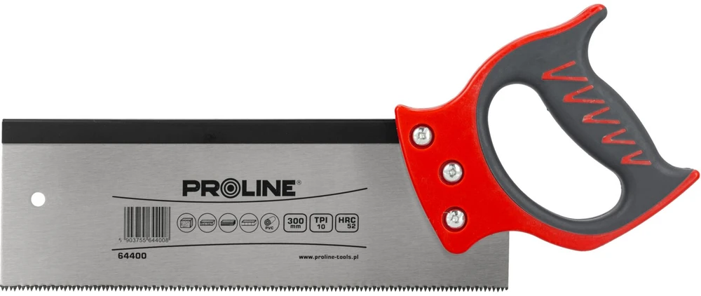 Rankinis pjūklas "Proline" 300 mm, skirtas šablonui