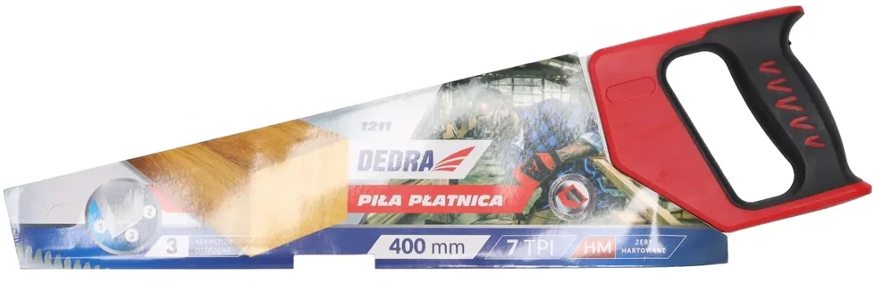 Dedra Ploktus pjuklai 400mm 7d1 Turbocut