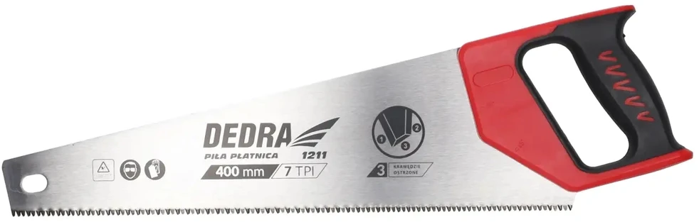 Dedra Ploktus pjuklai 400mm 7d1 Turbocut