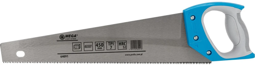 Mega Piła 450 mm, 7 dantų/colyje juostinio pjūklo diskas