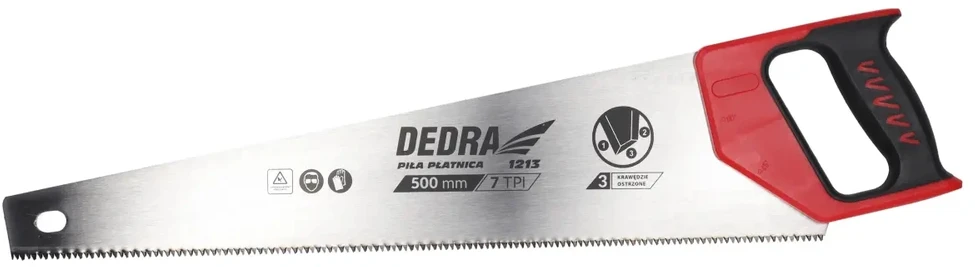 Dedra Ploktus pjuklai 500mm 7d1 Turbocut