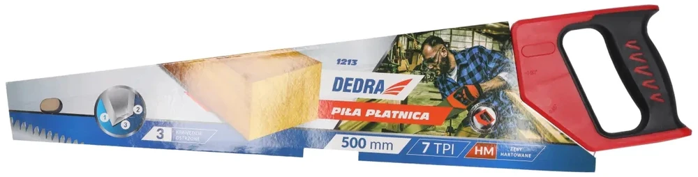 Dedra Ploktus pjuklai 500mm 7d1 Turbocut