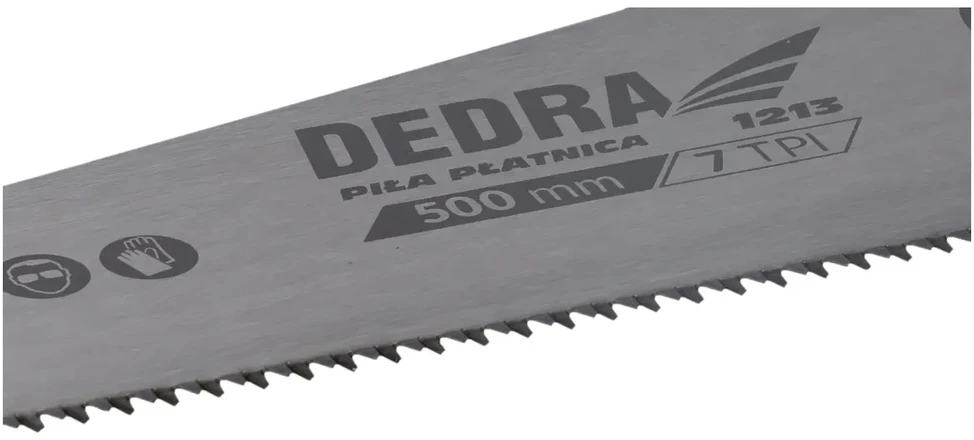 Dedra Ploktus pjuklai 500mm 7d1 Turbocut