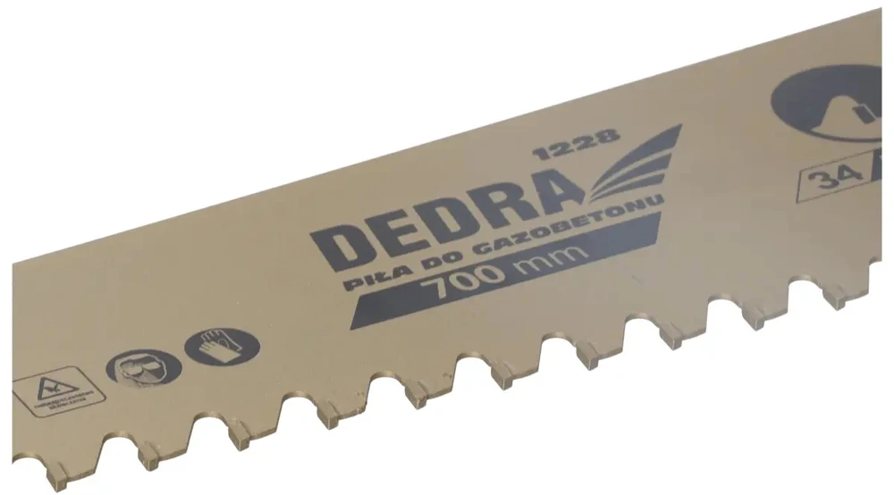 Dedra Gazuoto betono pjuklas 34 deimd 700mm