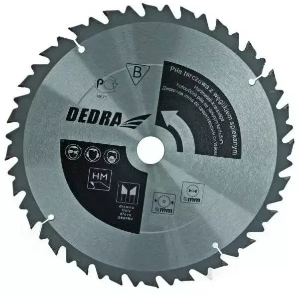 Dedra Diskinis pjuklas mediui ploktes HM 600x36x30