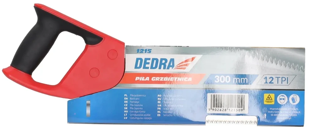 Dedra Grindjuosiai pjuklai 300mm 12TPI
