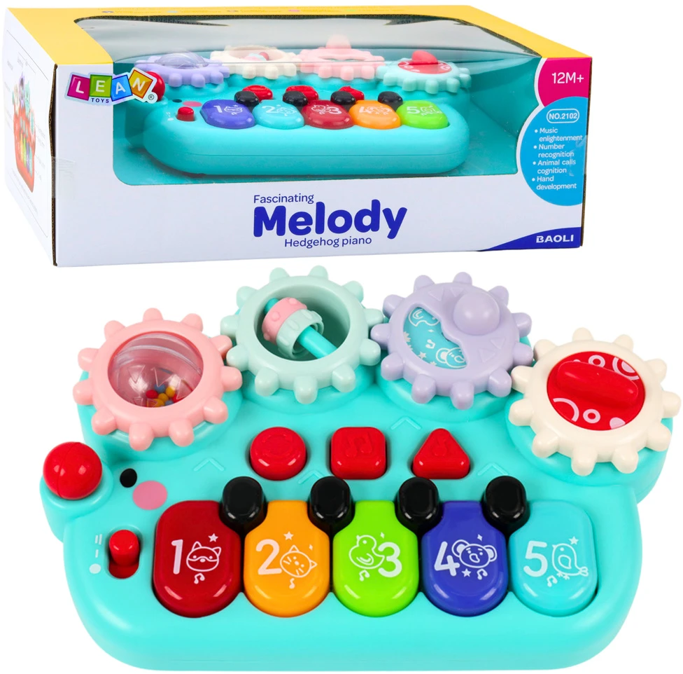 Lean Toys Interaktyvus pianinas vaikams su krumpliais