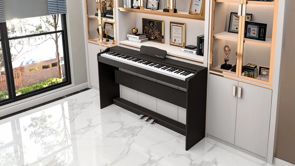 Kruger & Matz KMDP-105 skaitmeninis pianinas - juodas