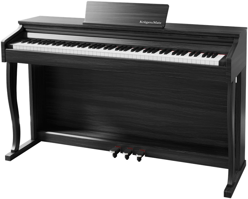Kruger & Matz KMDP-155 skaitmeninis pianinas, juodas