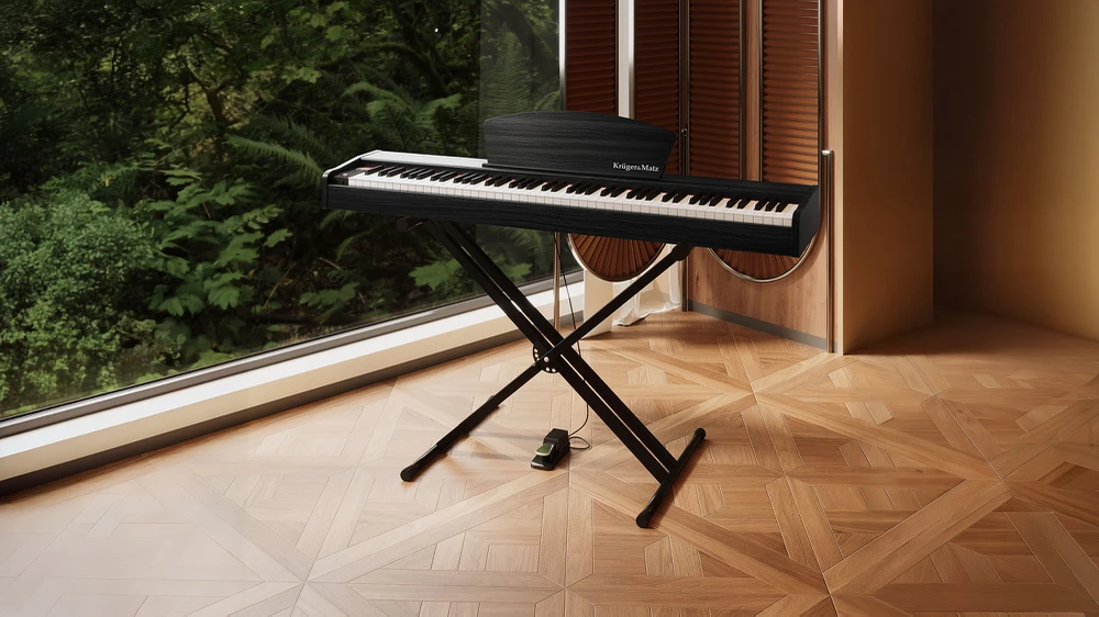 Kruger & Matz digital piano KMDP-45-BK matte juodas