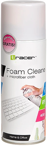 TRACER TRASRO42105 putų valiklis putoms 400 ml + mikropluoštas