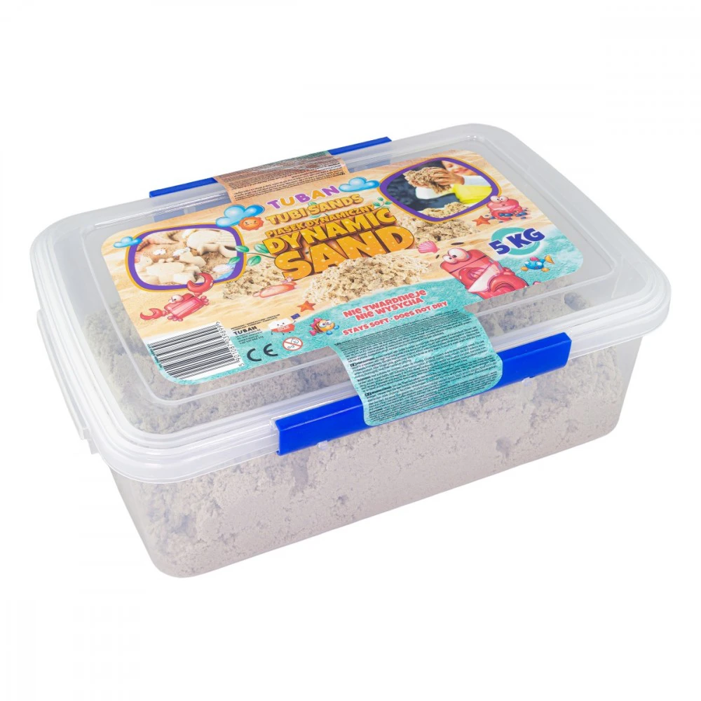 Tuban Dinaminis smėlis - Natūralios spalvos - 5kg ( TU3989 )