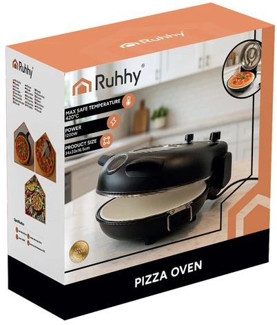 Picų keptuvė  Ruhhy 26050 Pizza Oven