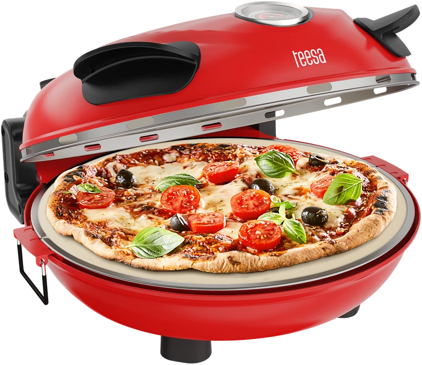 TEESA SUPREME + picos orkaitė, 1200 W, 32 cm, langas, nuimamas akmuo, dviejų šildytuvų valdymas