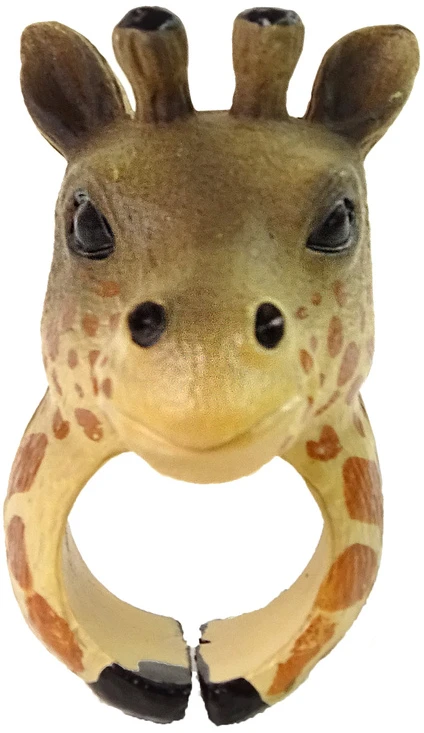 Lean Toys Žiedas su žirafa vaikams, 5,5 cm