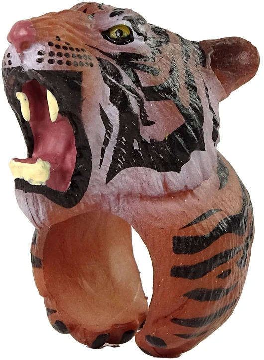Žiedas su Bengalijos tigru vaikams, Lean Toys