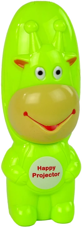 Lean Toys Žalias piešimo projektorius su flomasteriais
