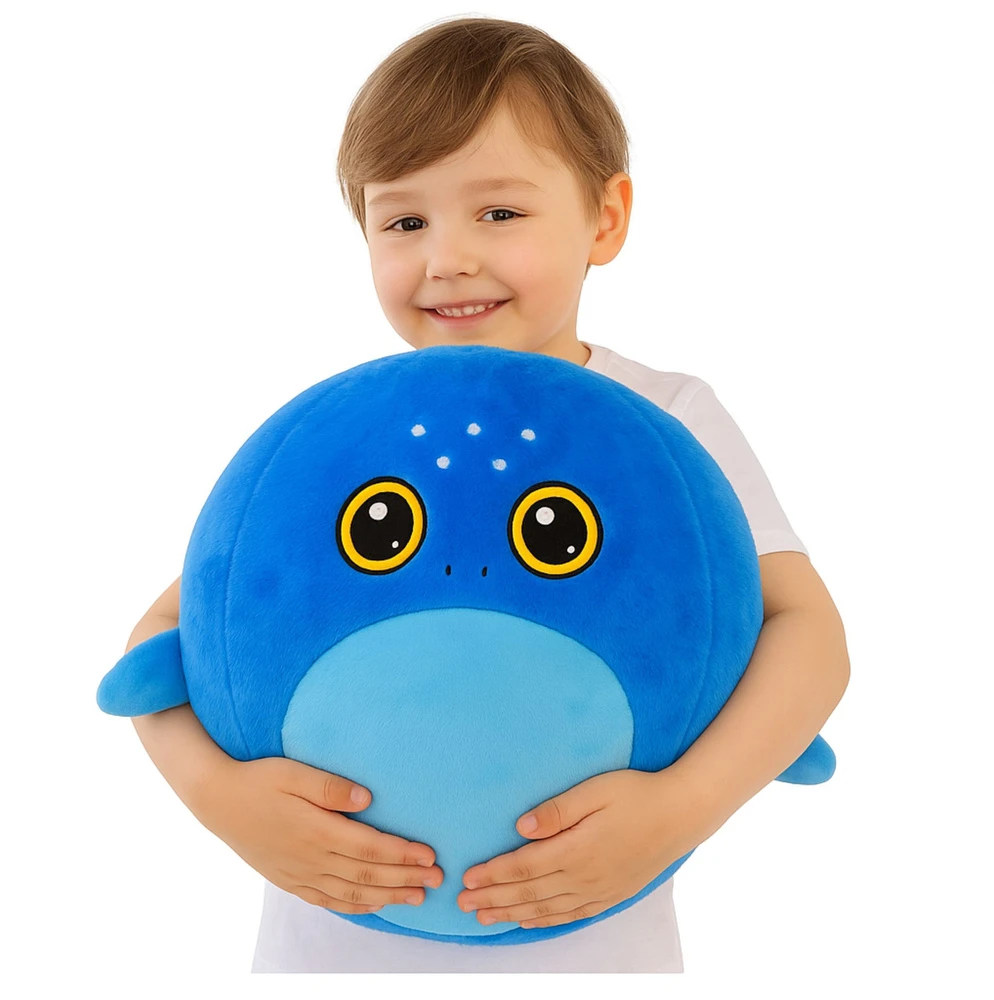 Lean Toys Pliušinis kamuolys BigCutePet ryklys 50 cm