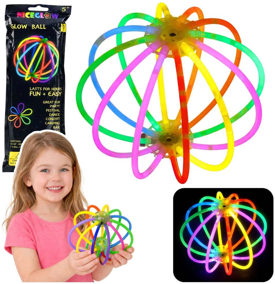 Lean Toys Kamuolys iš 12 lazdelių