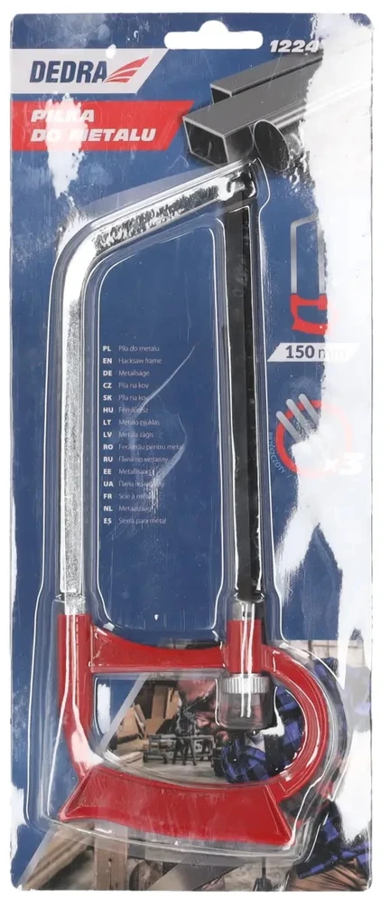 Dedra Metalo pjuklas 150mm