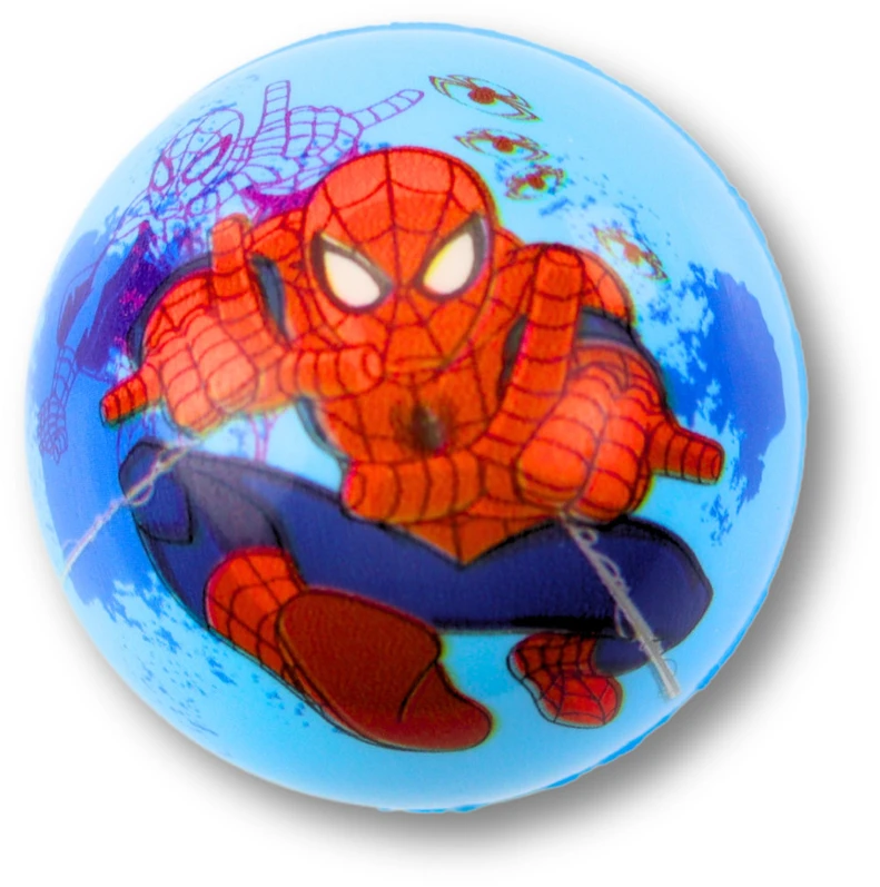 Lean Toys Putplasčio kamuoliukas su superherojų motyvu 6,5 cm