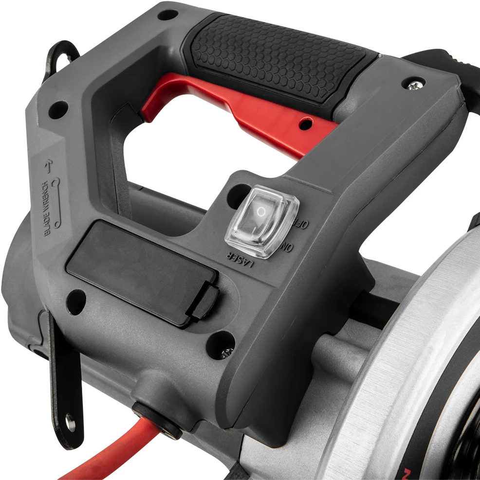 Skersinio pjovimo staklės Graphite 1400W 185mm (59G800)