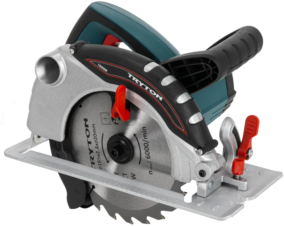Tryton pjūklas 1600 W diskinis pjūklas, 185 mm