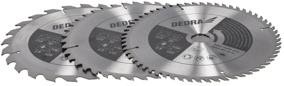 Dedra pjūklas 1600 W medienos pjūklas