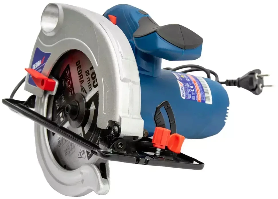 Dedra Elektrinis diskinis pjuklas 1500W 185mm max66mm