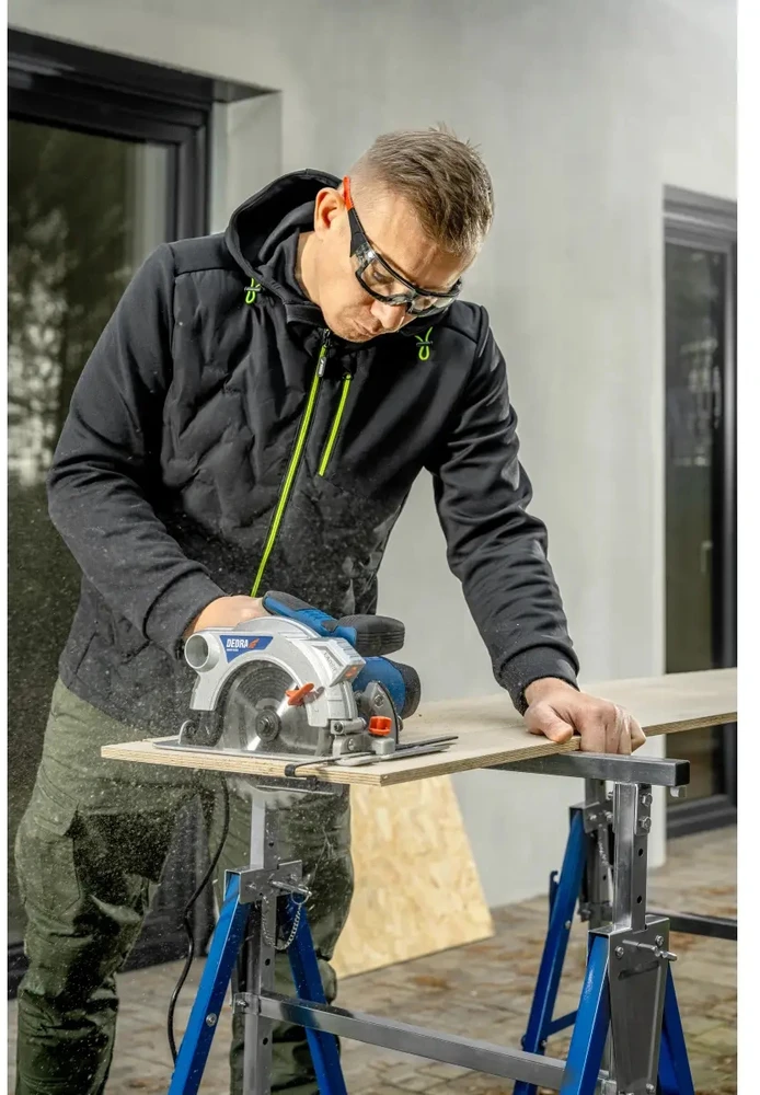 Dedra pjūklas Rankinis pjūklas 1500 W 185 mm lazeris